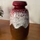 Mid-century ceramic vase VEB Haldensleben GDR