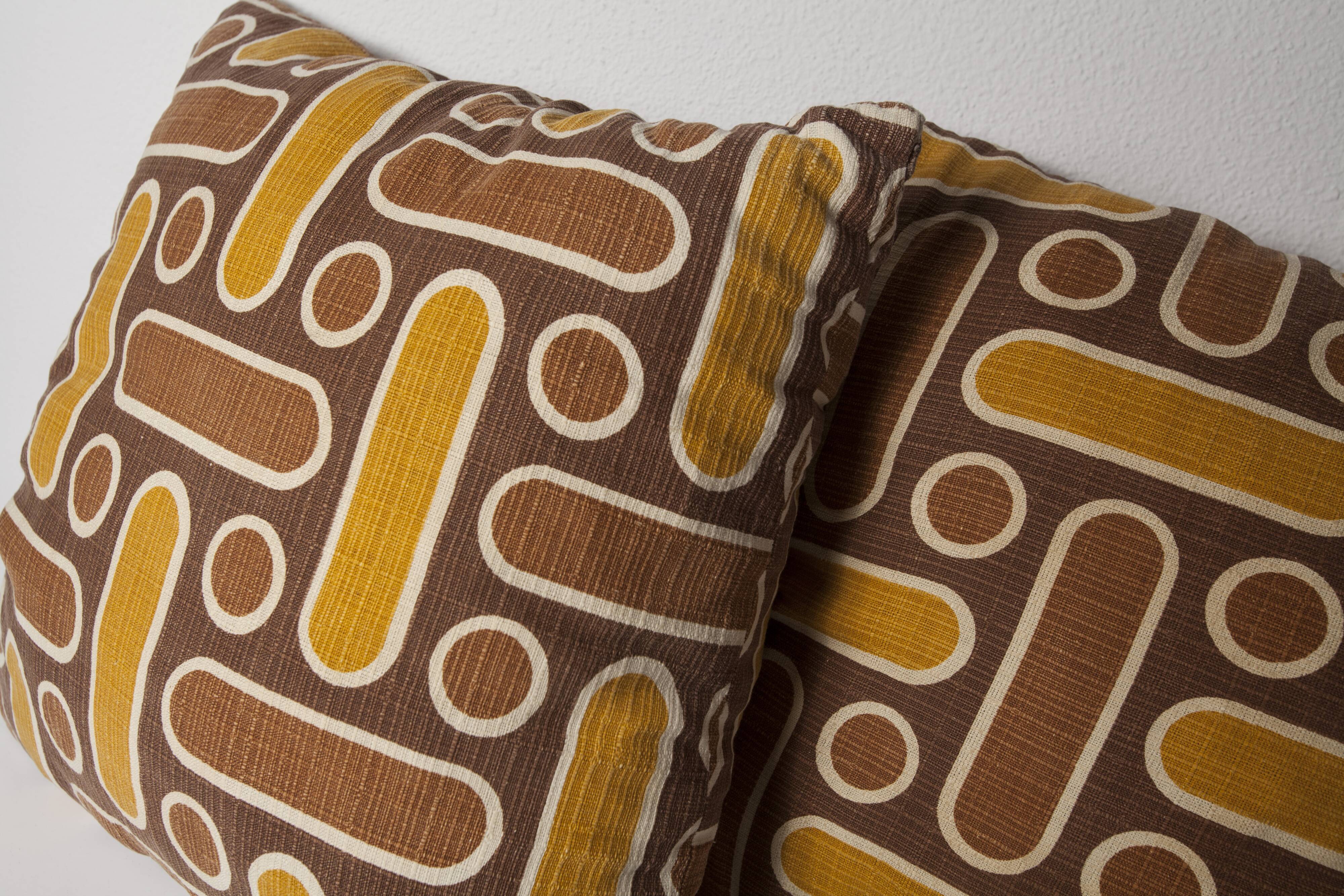 Pair of cushions 70s