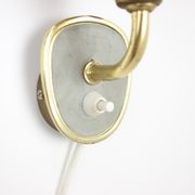 Lampe murale allemande du milieu du siècle, années 1960.