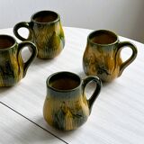 5 cups in ceramic.