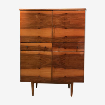 Bookcase, Commode, Bar, Bydgoskie Fabryki Mebli, 1970 Poland