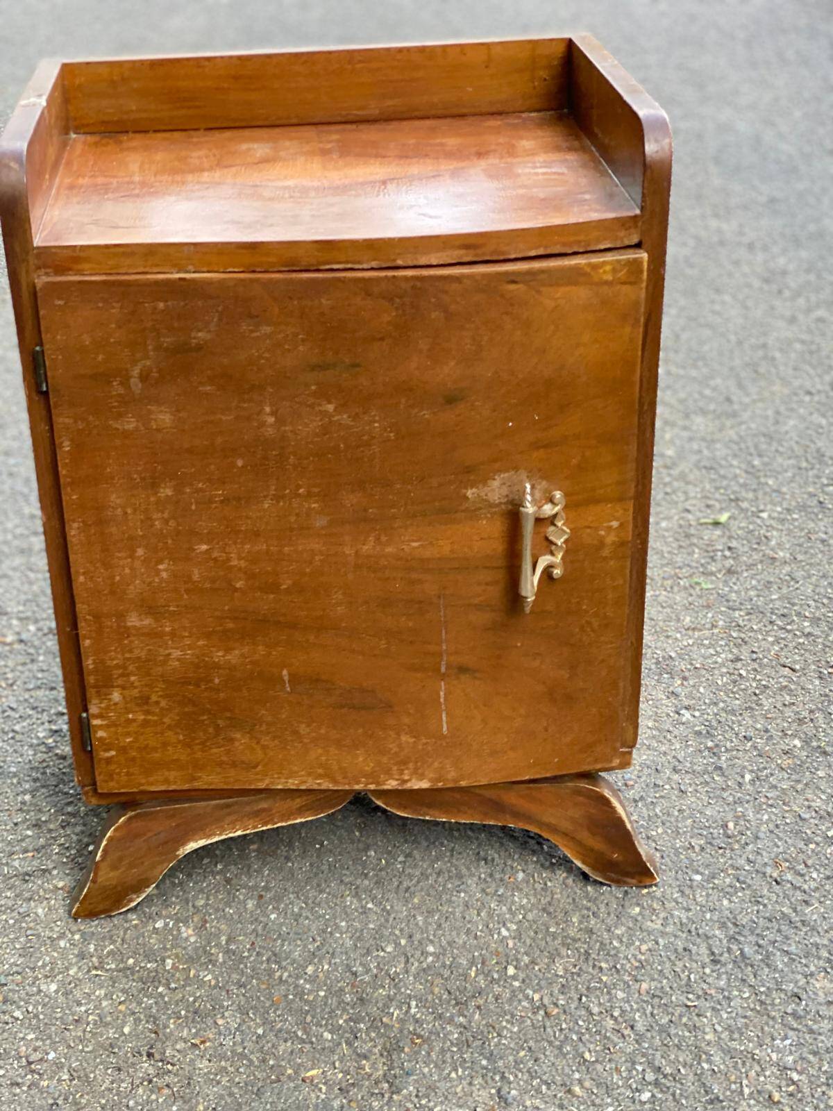 Art Deco bedside table, 1950