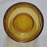 Set of 5 amber glass ramekins "L'Alsacienne"