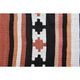Vintage Turkish Oushak handmade wool cotton orange kilim runner rug 60x295