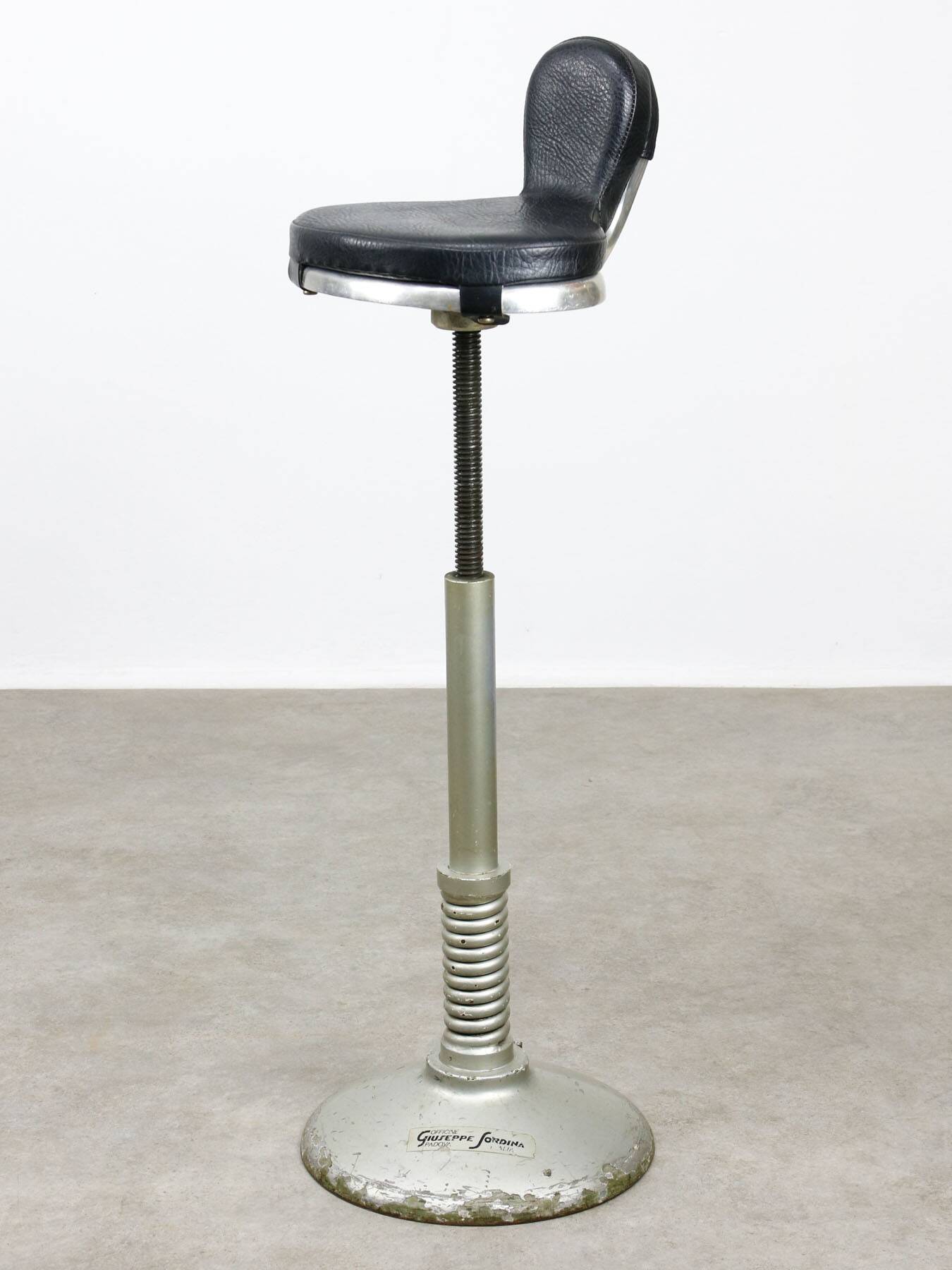Vintage Italian Industrial Flexible Swivel Chair