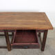 Vintage wooden table factory desk