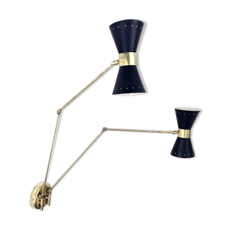 Wall lamp in the style of Italian creations of the 50s