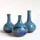 Vintage trio of bud vases - Antonio Lampecco