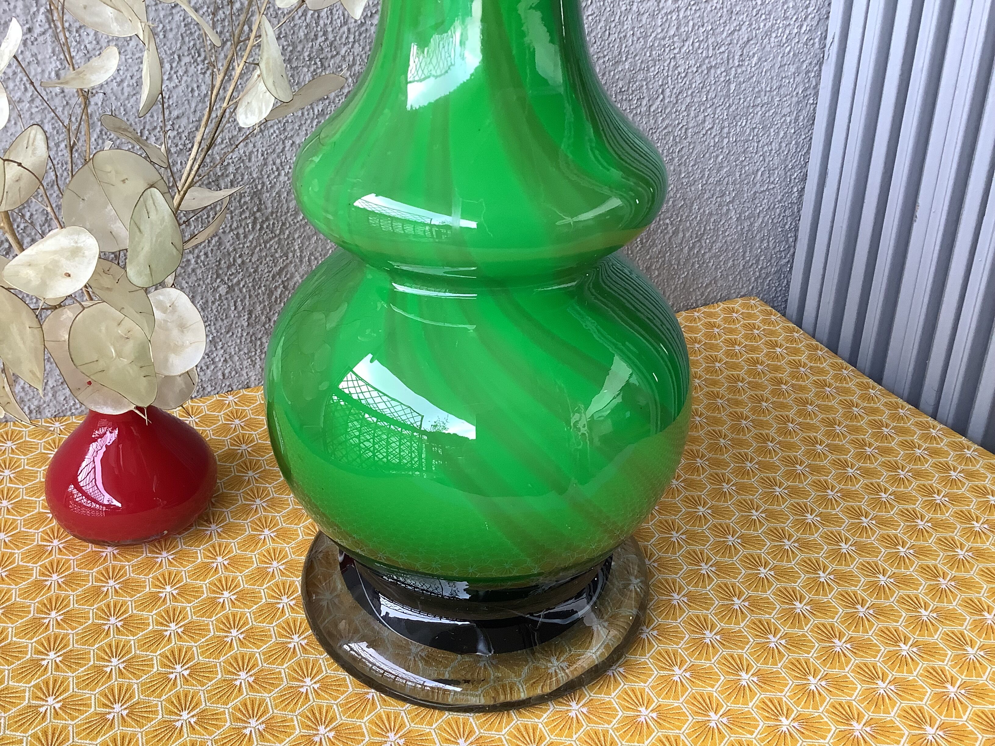 Carlo Moretti Murano vase in blown glass, Italy