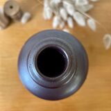 Bouteille en grès marron vintage