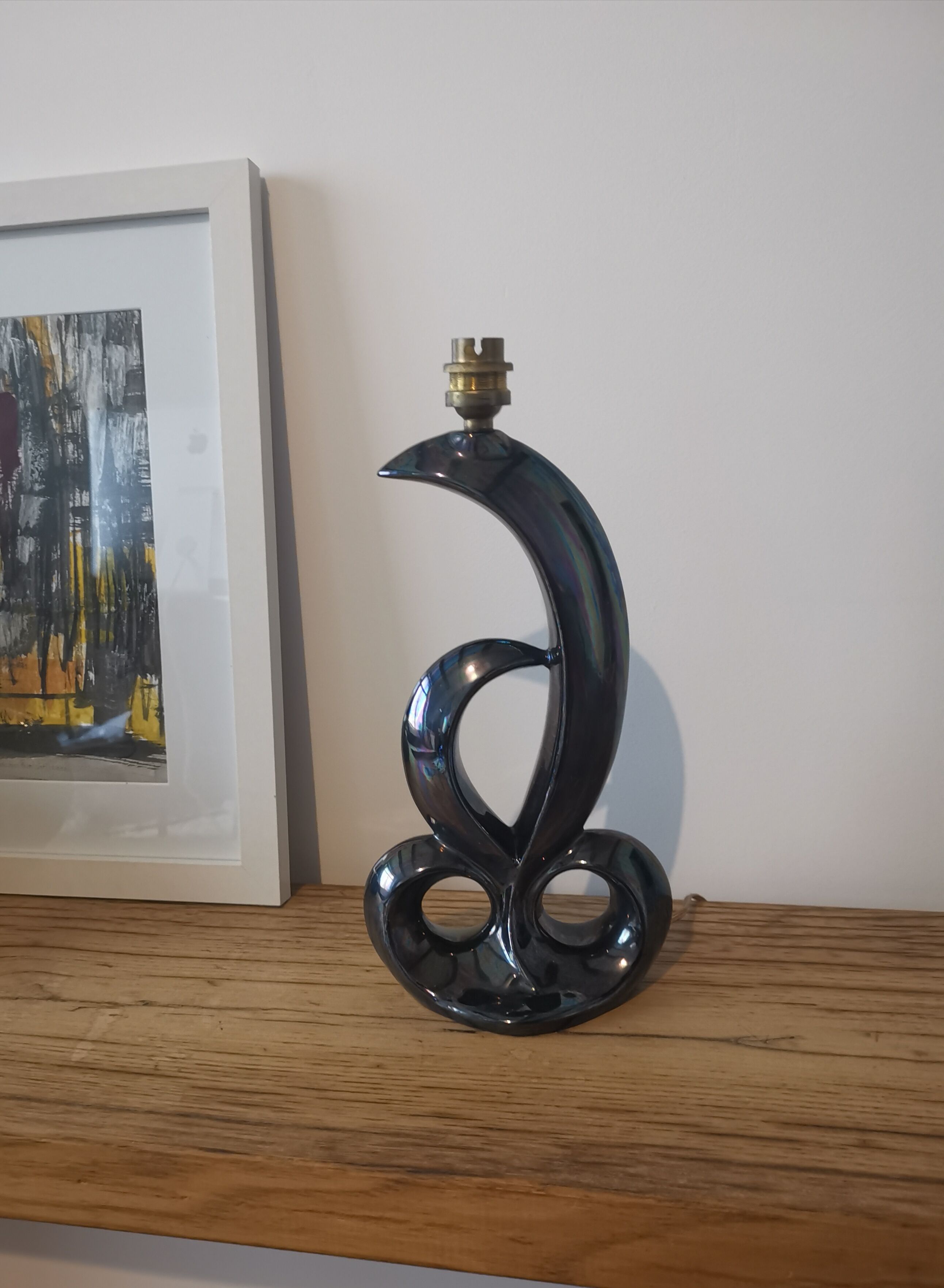 French table lamp 50s / collection / French ceramics / 50s / 1950s / vintage