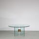 1970s Round coffee table by Peter Ghyczy from the Netherlands