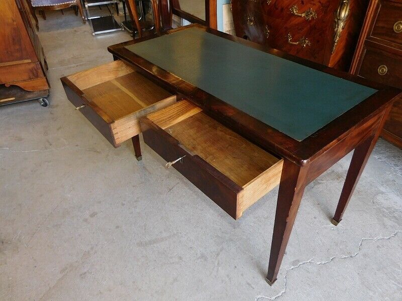 19th century mahogany executive board