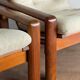 Pair of Scandinavian armchairs – 1970 - Attributed to EMC Mobel Denmark
