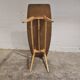 Vintage surfboard coffee table in birch and formica, 1950s