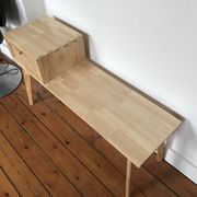 Meuble avec cannage