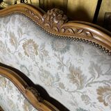 Upholstered bed in Louis XV style