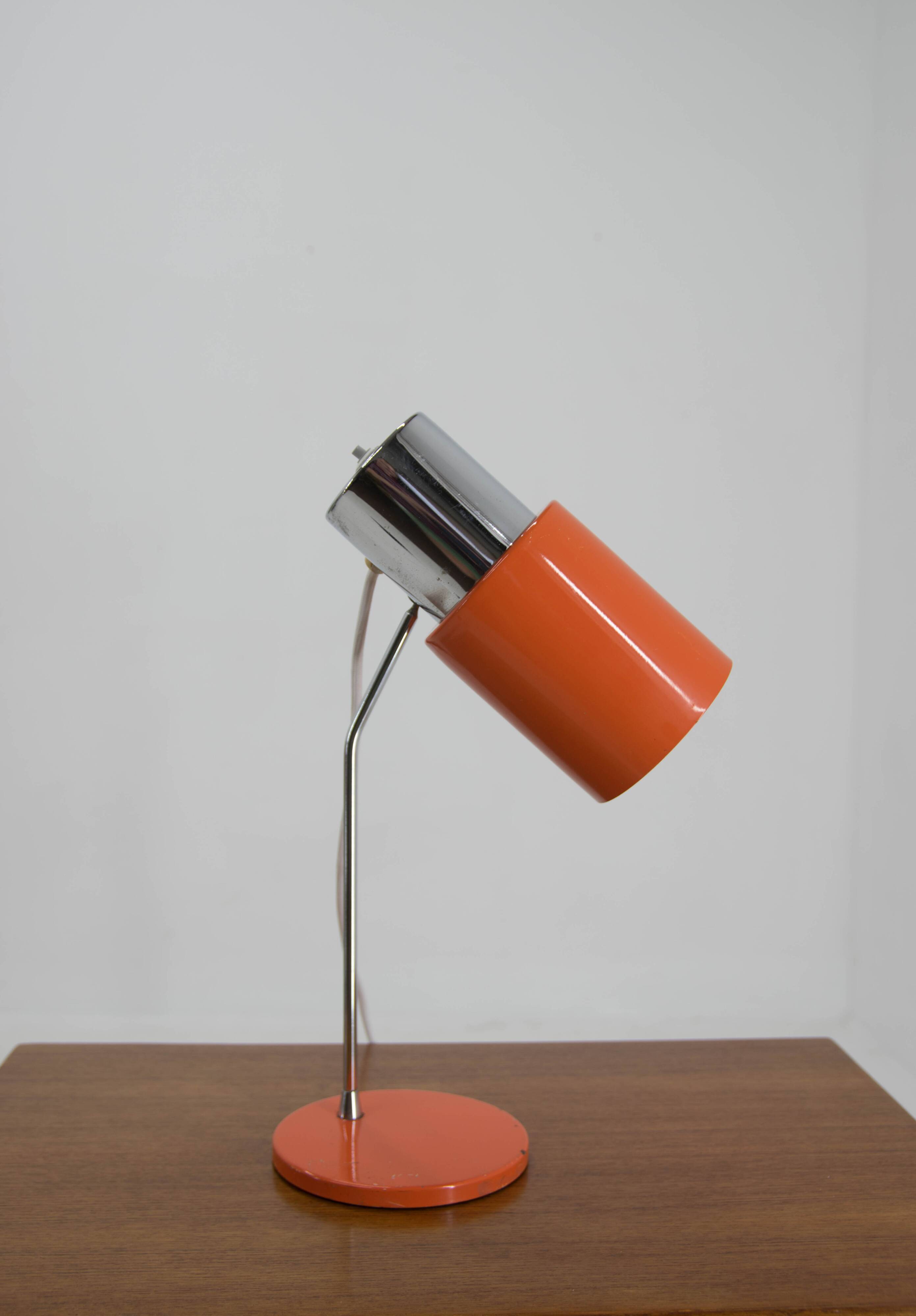 Mid-Century Table Lamp Designed by Josef Hurka for Napako, 1970's