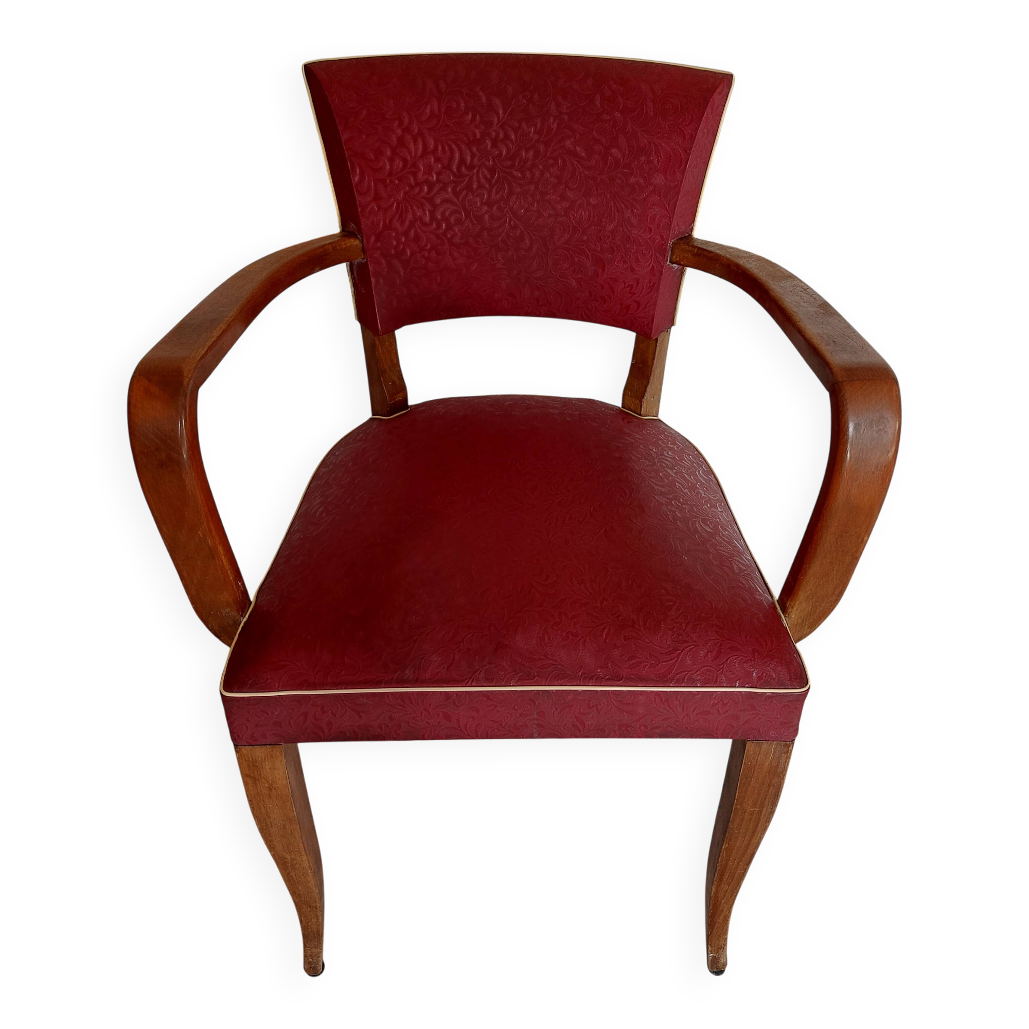 red bridge chair