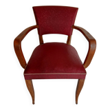 red bridge chair