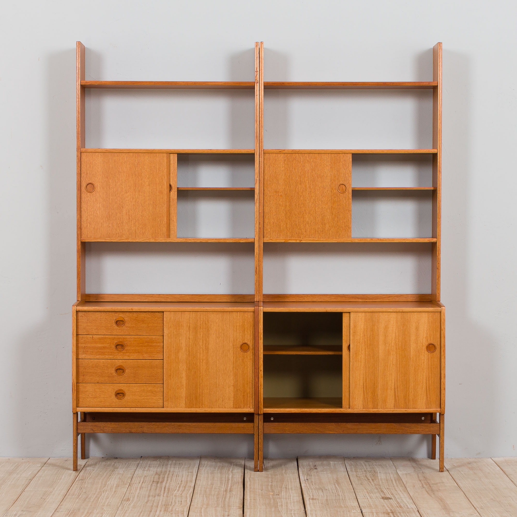 Scandinavian bookcase by John Texmon for Blindhe