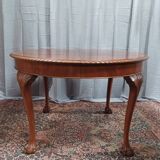 Mahogany Chippendale table Maison Jellinek Paris