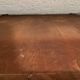 Vintage curved display case in wood and glass – Art Deco style / 1940s