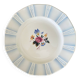 Antique serving dish in Sarreguemines earthenware.