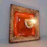 Pop Art Ceramic Wall Lamp, Germany, 1970s