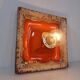 Pop Art Ceramic Wall Lamp, Germany, 1970s