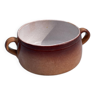 Small Vallauris ceramic terrine