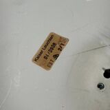 1960s 1970s Ice Glass Flush Mount from by Kaiser Leuchten Germany