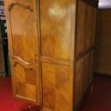 Cherry veneered wardrobe