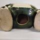Vintage ceramic elephant plant pot