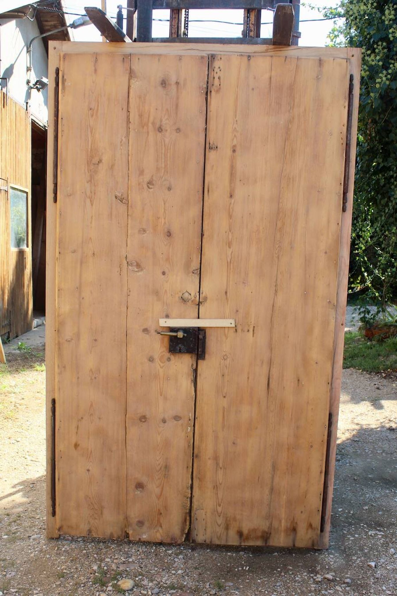 Double Door In Carved Walnut 19th Century