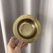 Bol décoratif en laiton vintage / vide-poches