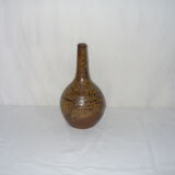 Vase grès pyrité Bodin années 50 - 60