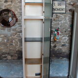 Formica 2-door cabinet