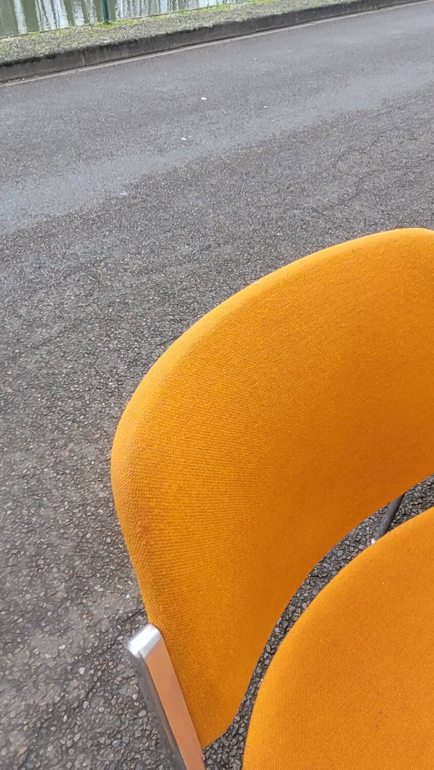 Series of 4 DSC chairs by Giancarlo Piretti for Anomina Castelli design