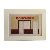 Architectural drawing, shop project 40s-50s