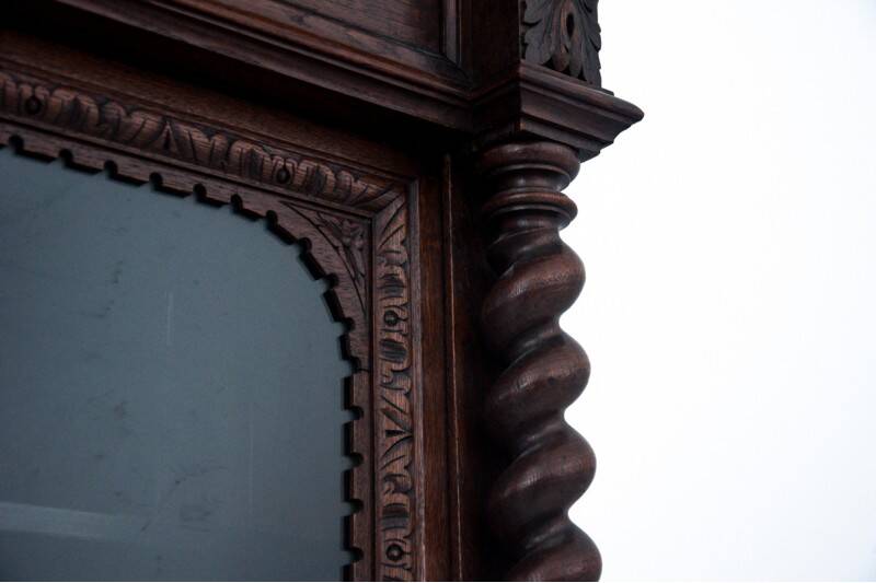 Library in the neo-renaissance style, circa 1890.