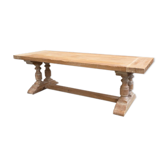 Oak farmhouse table