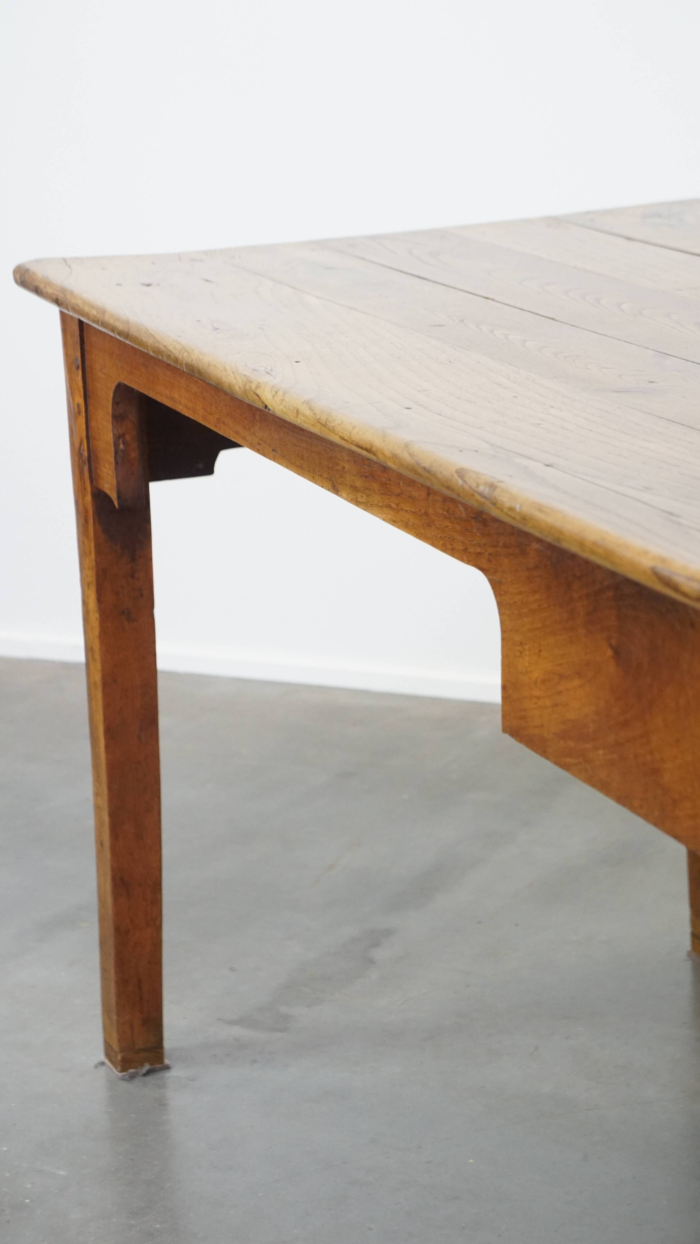 French Antique Dining Table / Desk with Drawer – Late 18th Century