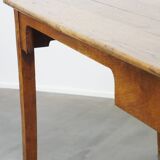 French Antique Dining Table / Desk with Drawer – Late 18th Century