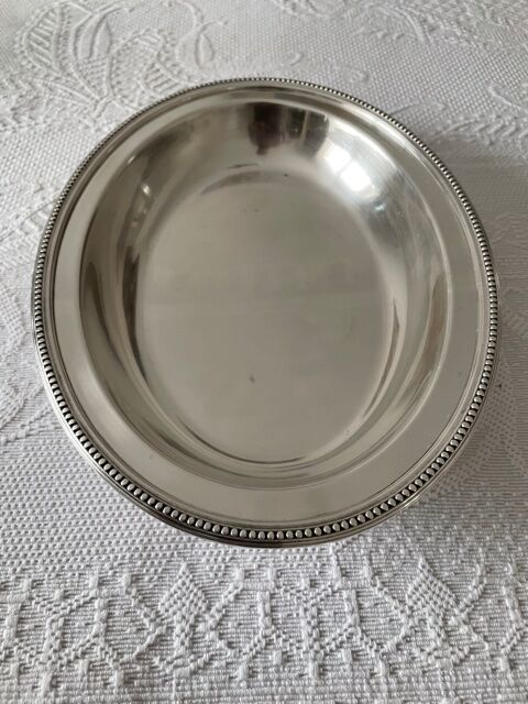 Dish Christofle vegetable silver metal