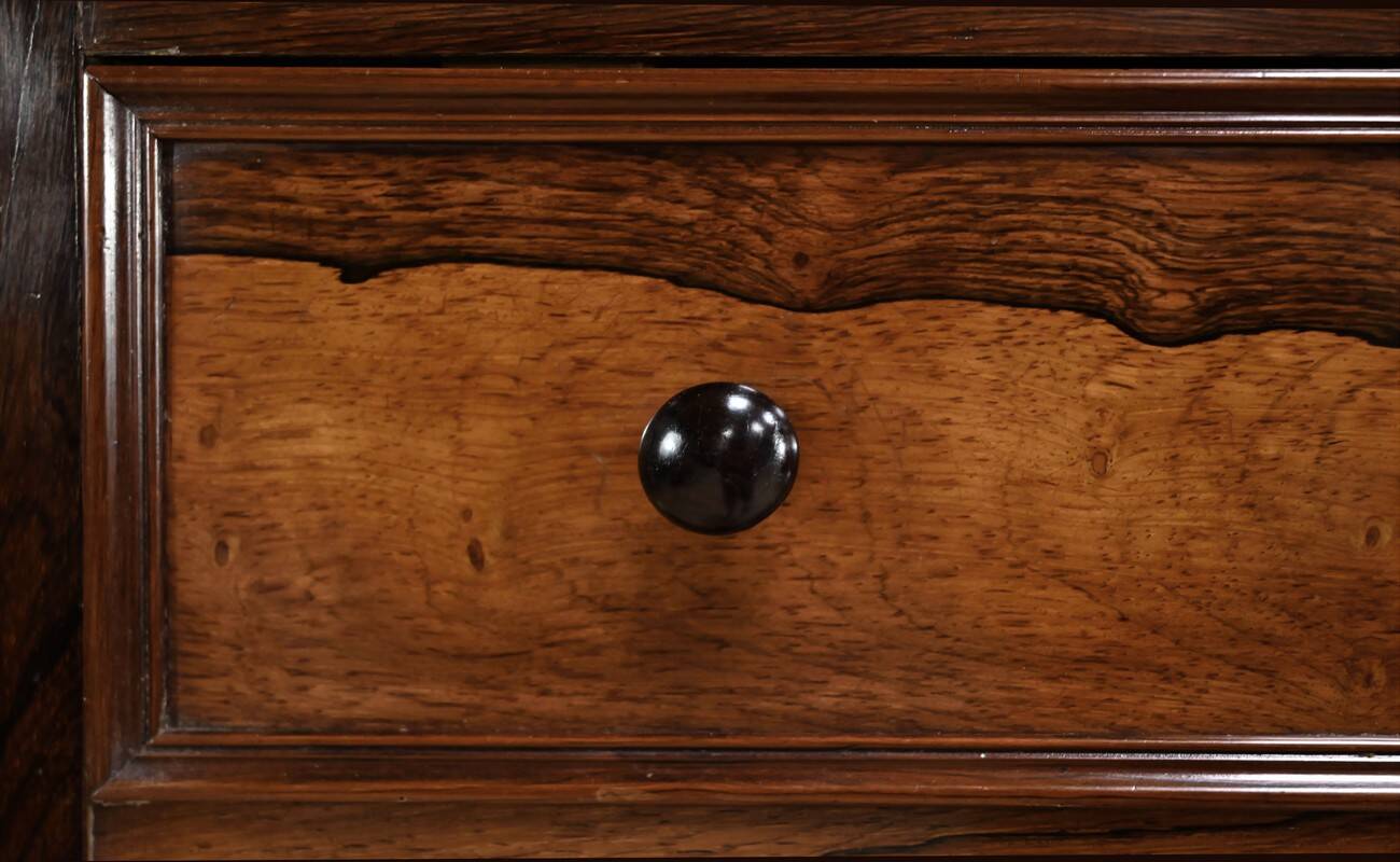 Rosewood Weekly Secretary Desk – Late 19th Century