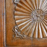 Antique carved wooden cabinet