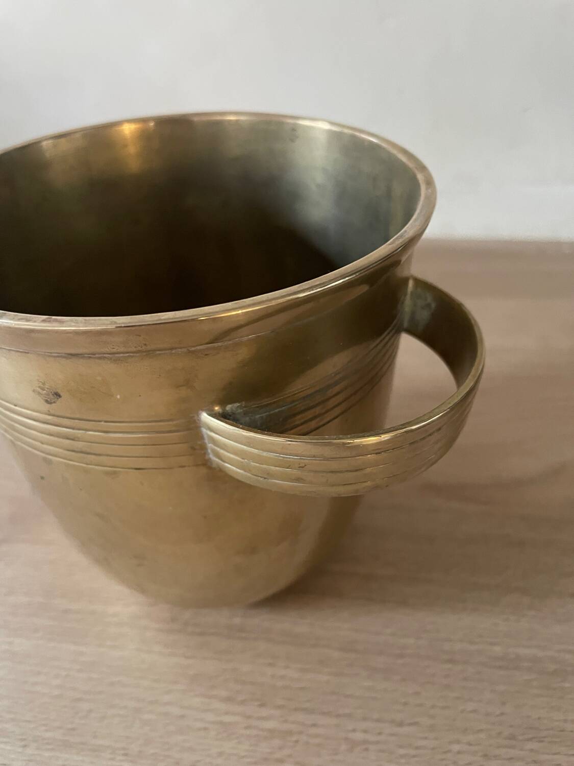 Solid Brass Ice Bucket