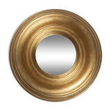 21 cm gilded convex mirror