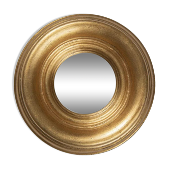 21 cm gilded convex mirror